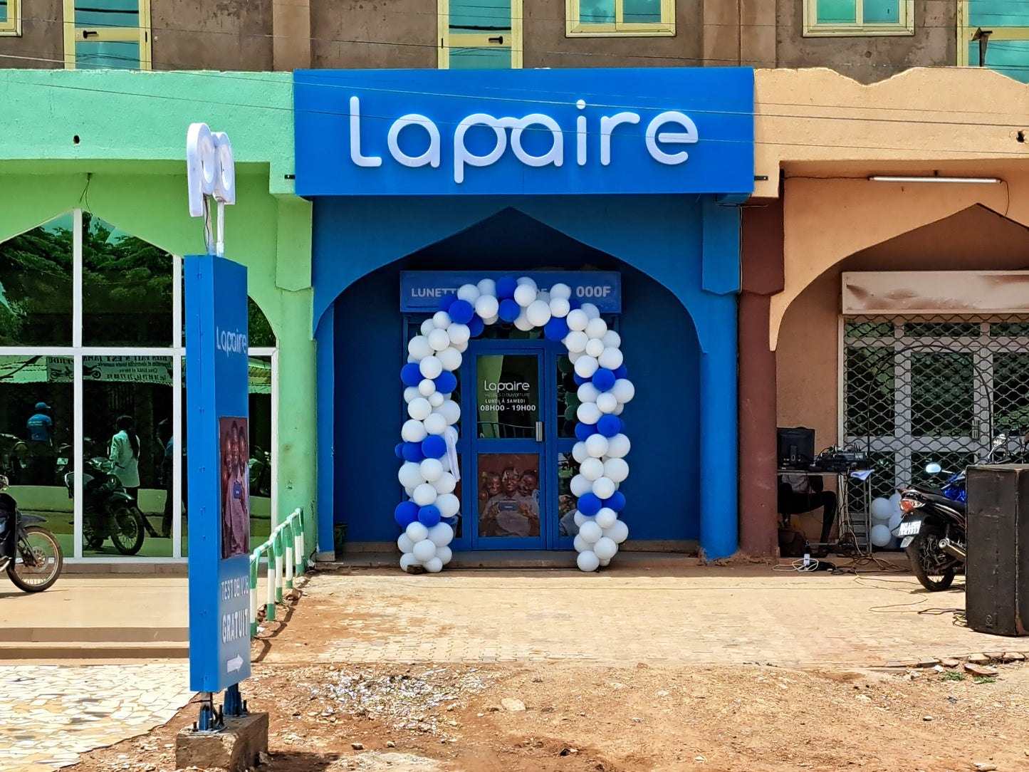 Lapaire Eyeglasses Store in Koudougou - Affordable Vision Test and Quality Glasses in Burkina Faso