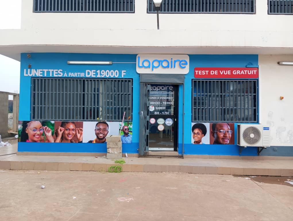 Agence Lapaire San Pedro Côte d'Ivoire sur la station service Shell