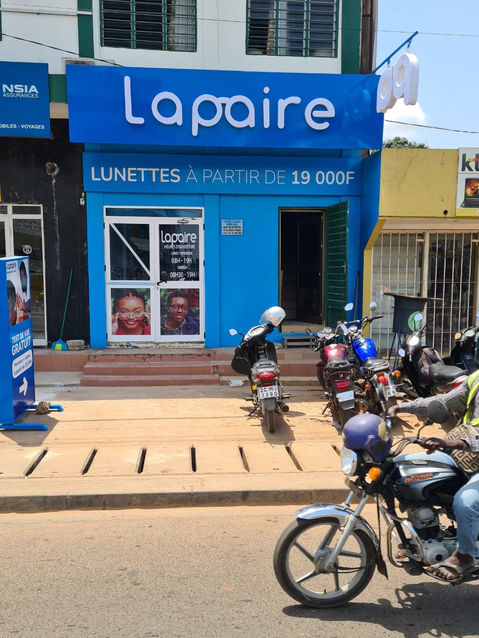 Vision Test in Mairie Calavi- Cotonou