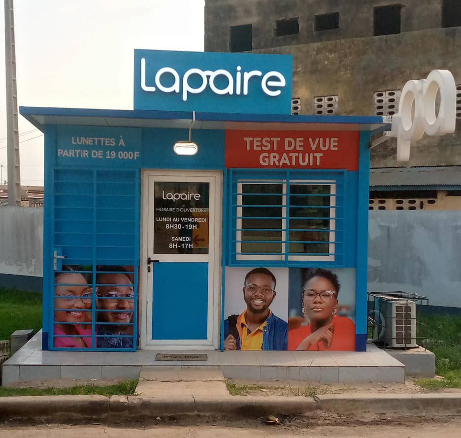 Test de vue à Danga Abidjan